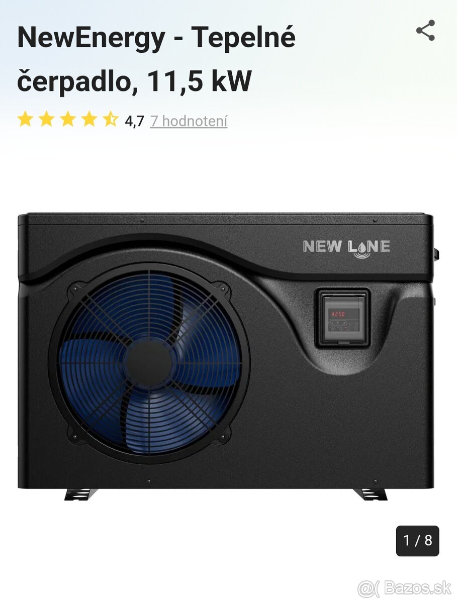Bazénové tepelné čerpadlo