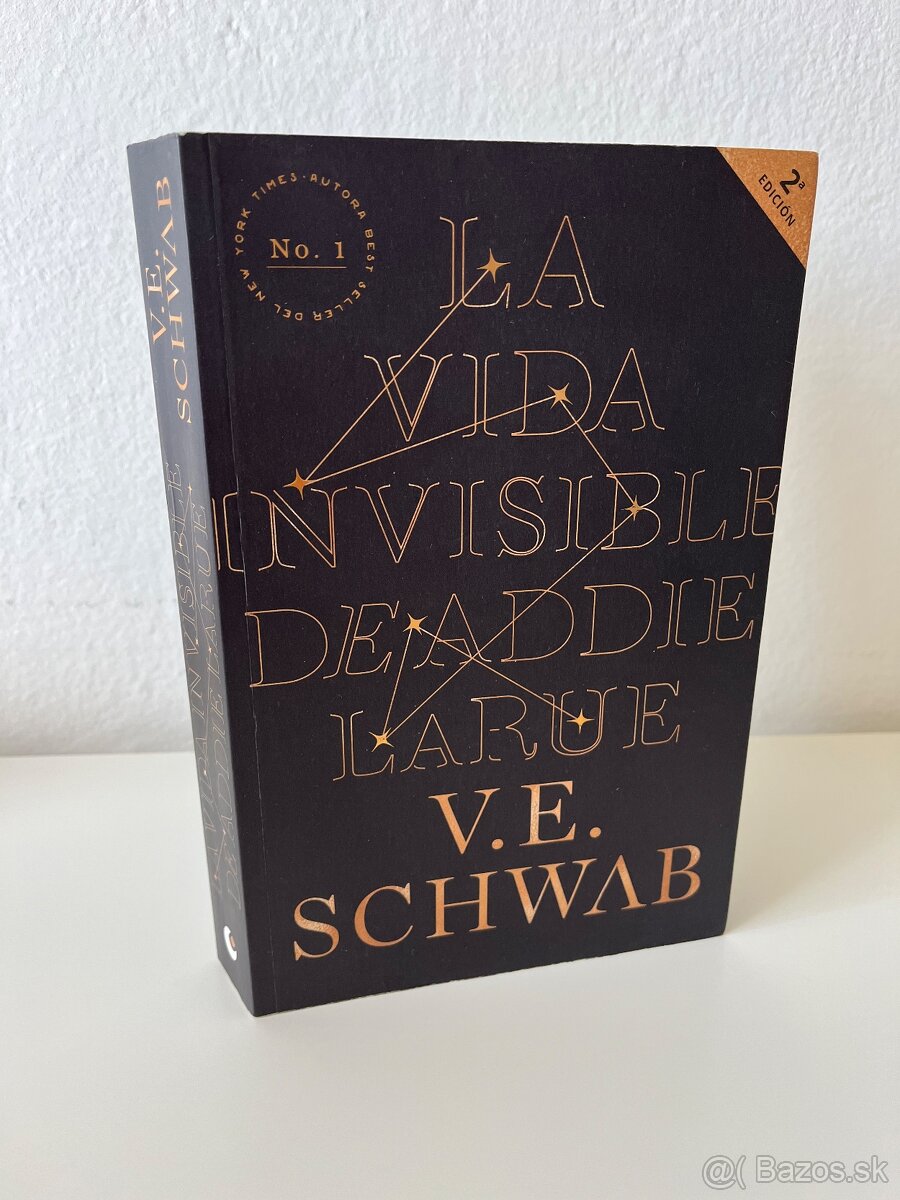 La vida invisible de Addie LaRue od V.E.Schwab