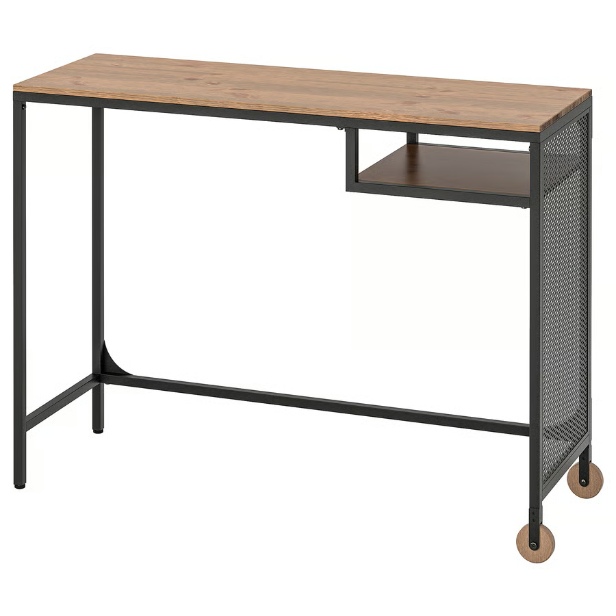 FJÄLLBO – Štýlový laptopový stôl z IKEA (100x36 cm), ako nov