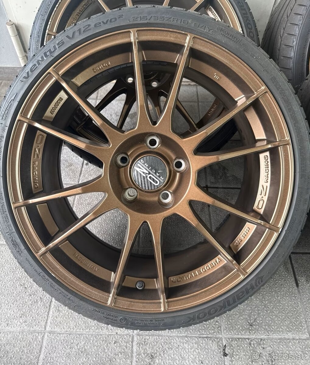 OZ Ultraleggera HLT 18" ET35 / 5x112 5x110 / opel astra