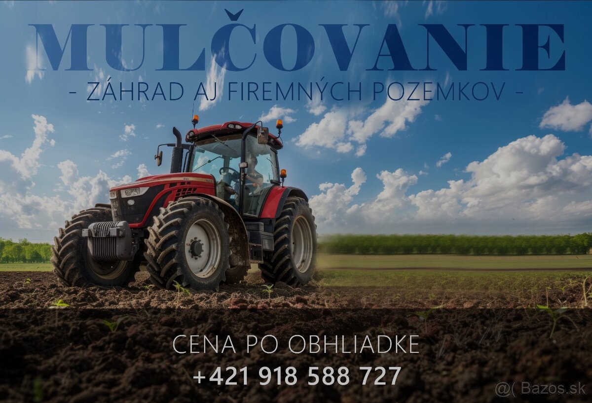 Ponúkame údržbu pozemkov