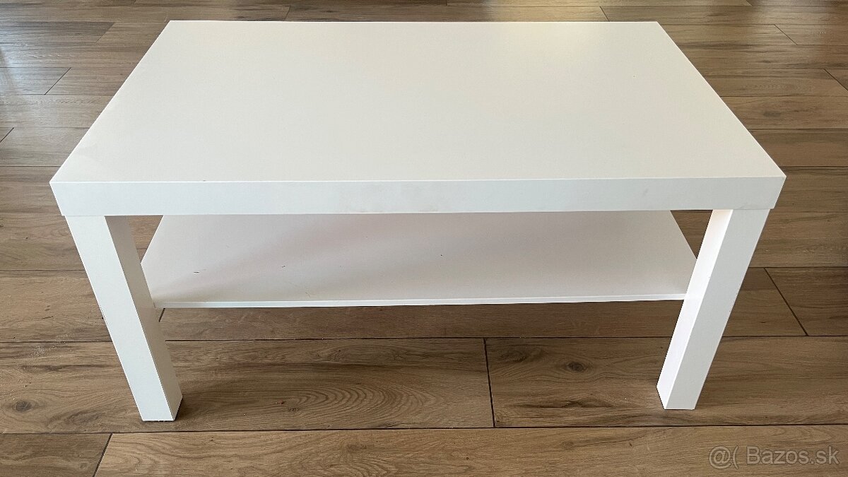 Konferenčný stolík Lack Ikea biely