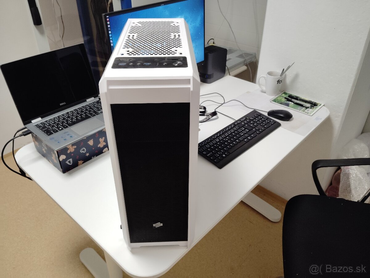 Zostava -AMD Ryzen 5 3600X, RAM 32GB, SSD 512GB.