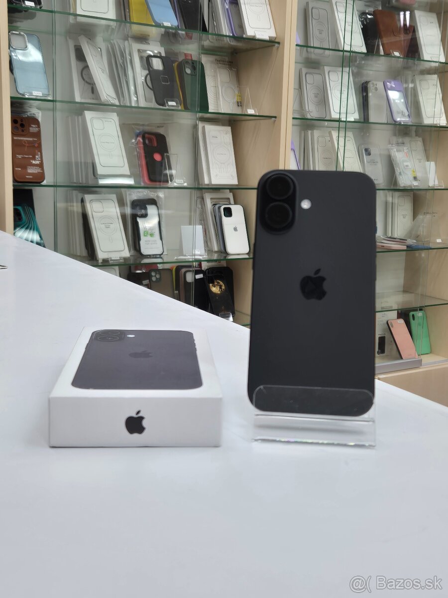 IPhone 16 128GB Zánovný - Záruka 2 Roky