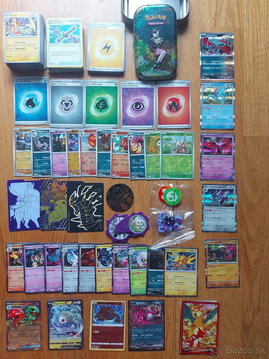 Pokemon original kartičky