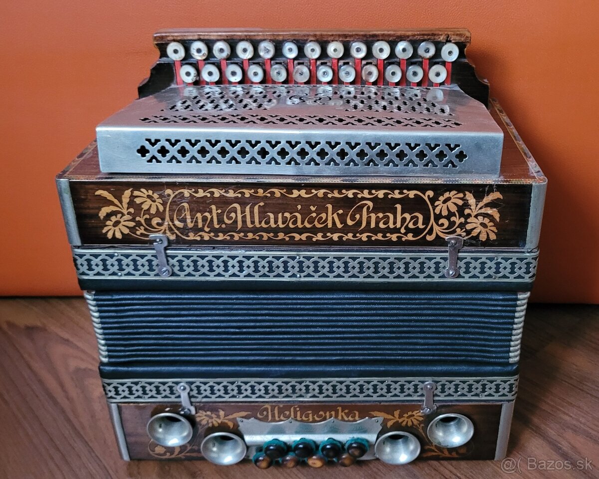Heligonka Antonín Hlaváček - NAPROSTÝ UNIKÁT 1+4