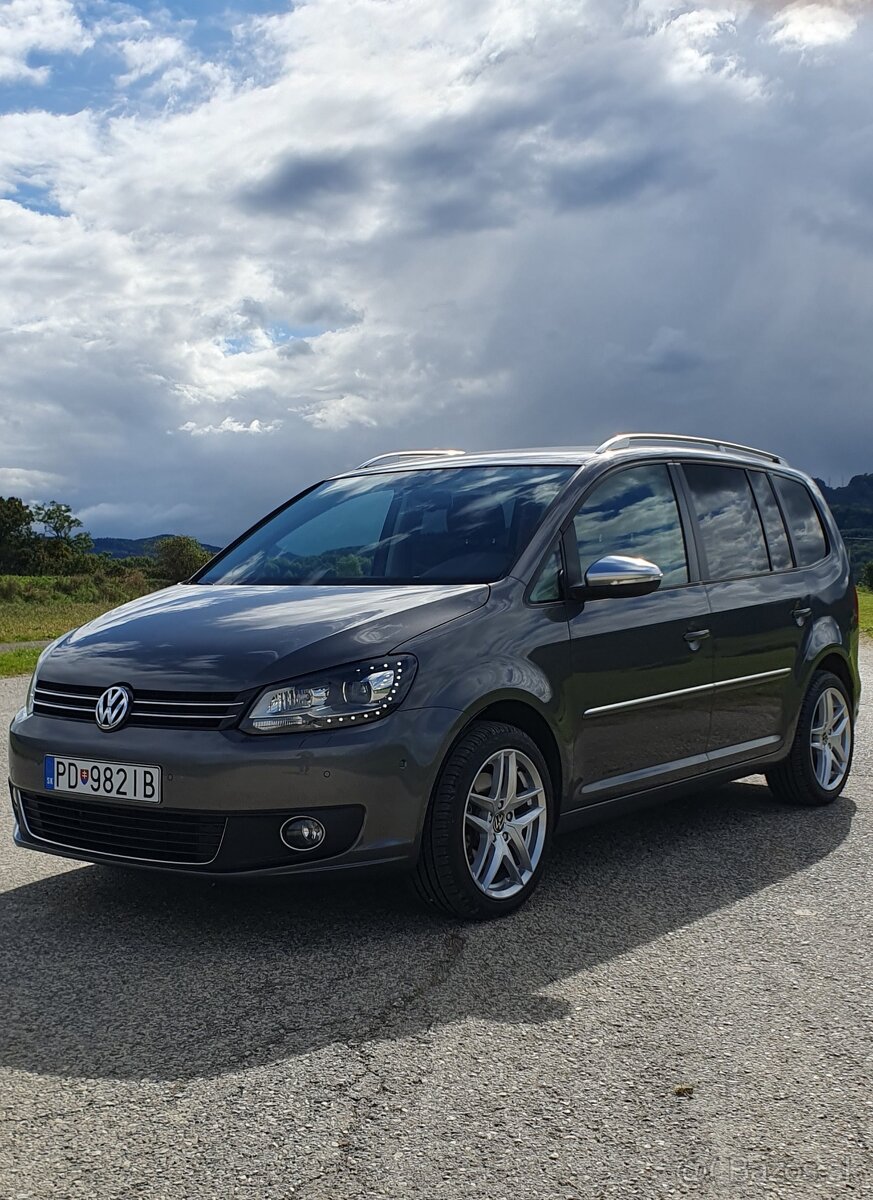 VW Touran 2.0tdi DSG 130kw r.v. 2014