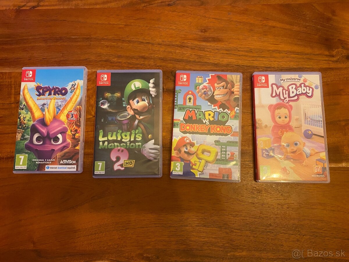 Nintendo Switch hry