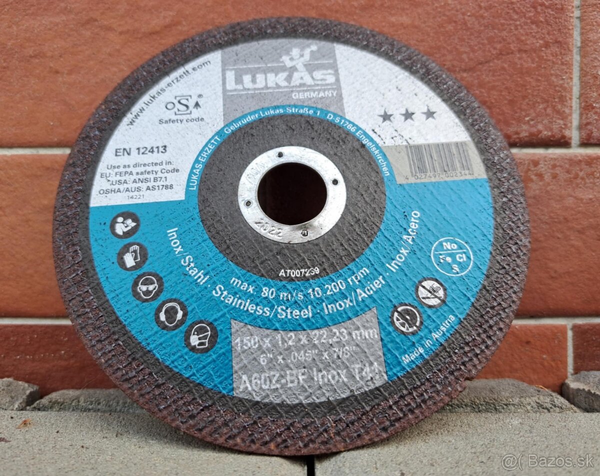 Rezné a Brúsne kotúče