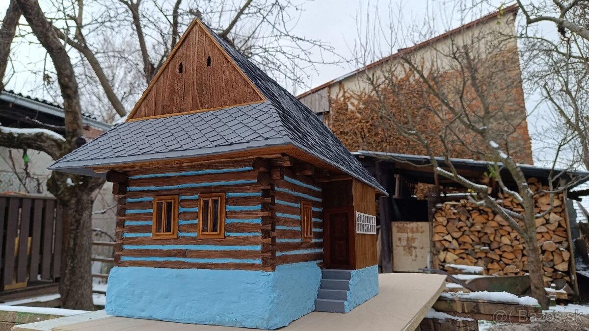 Miniatúra goralskej drevenice