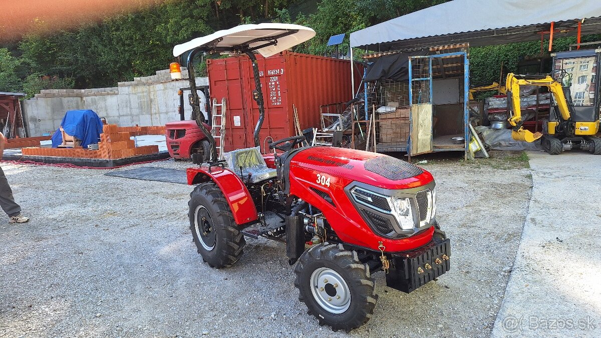 Predám malotraktor 30hp 4x4