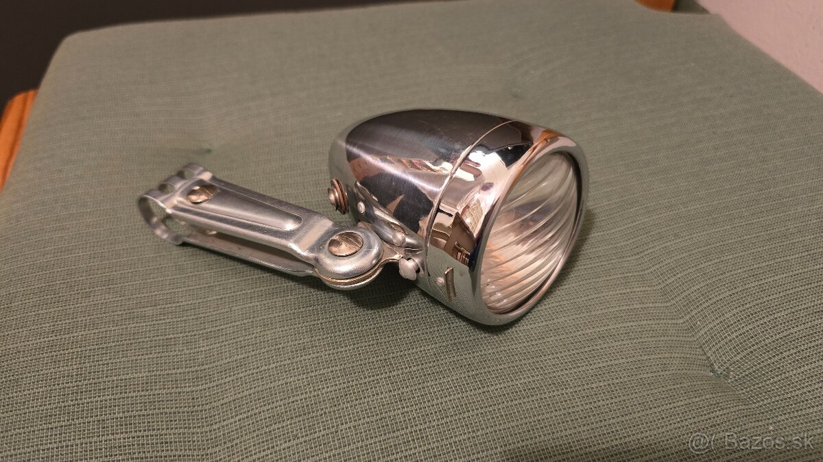 Retro svetlá na bicykel