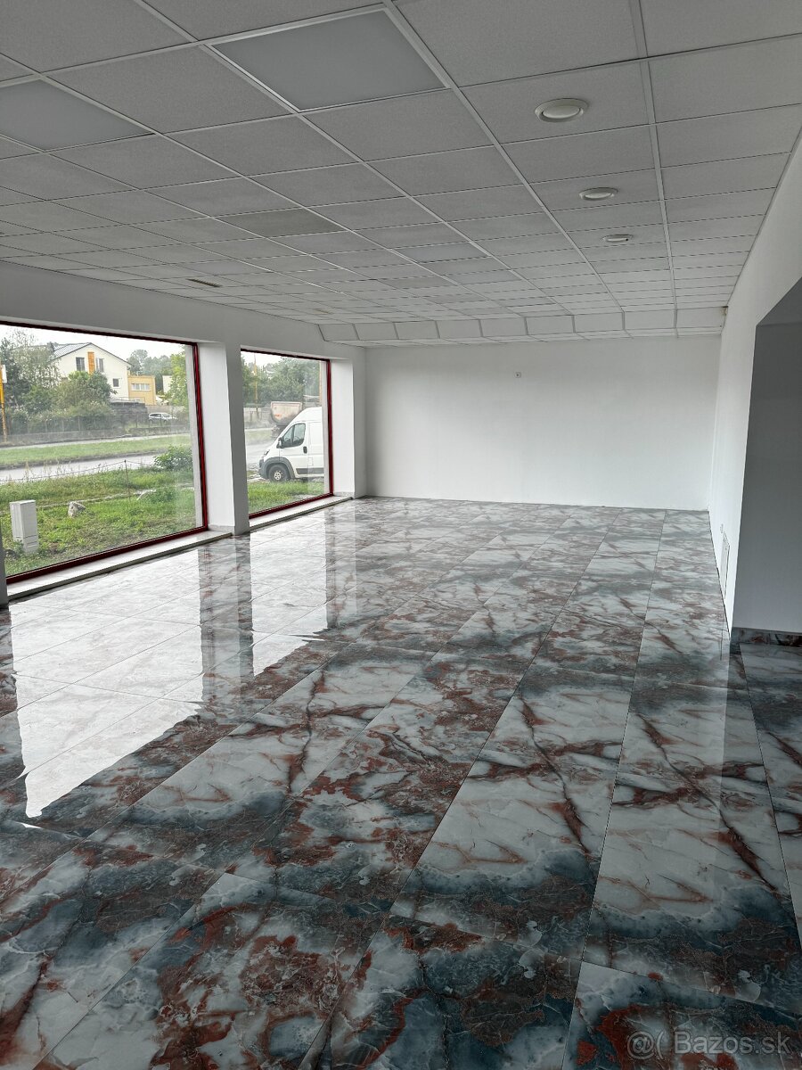 Prenájom showroomu - 114 m2, výborná lokalita pri VOLVE