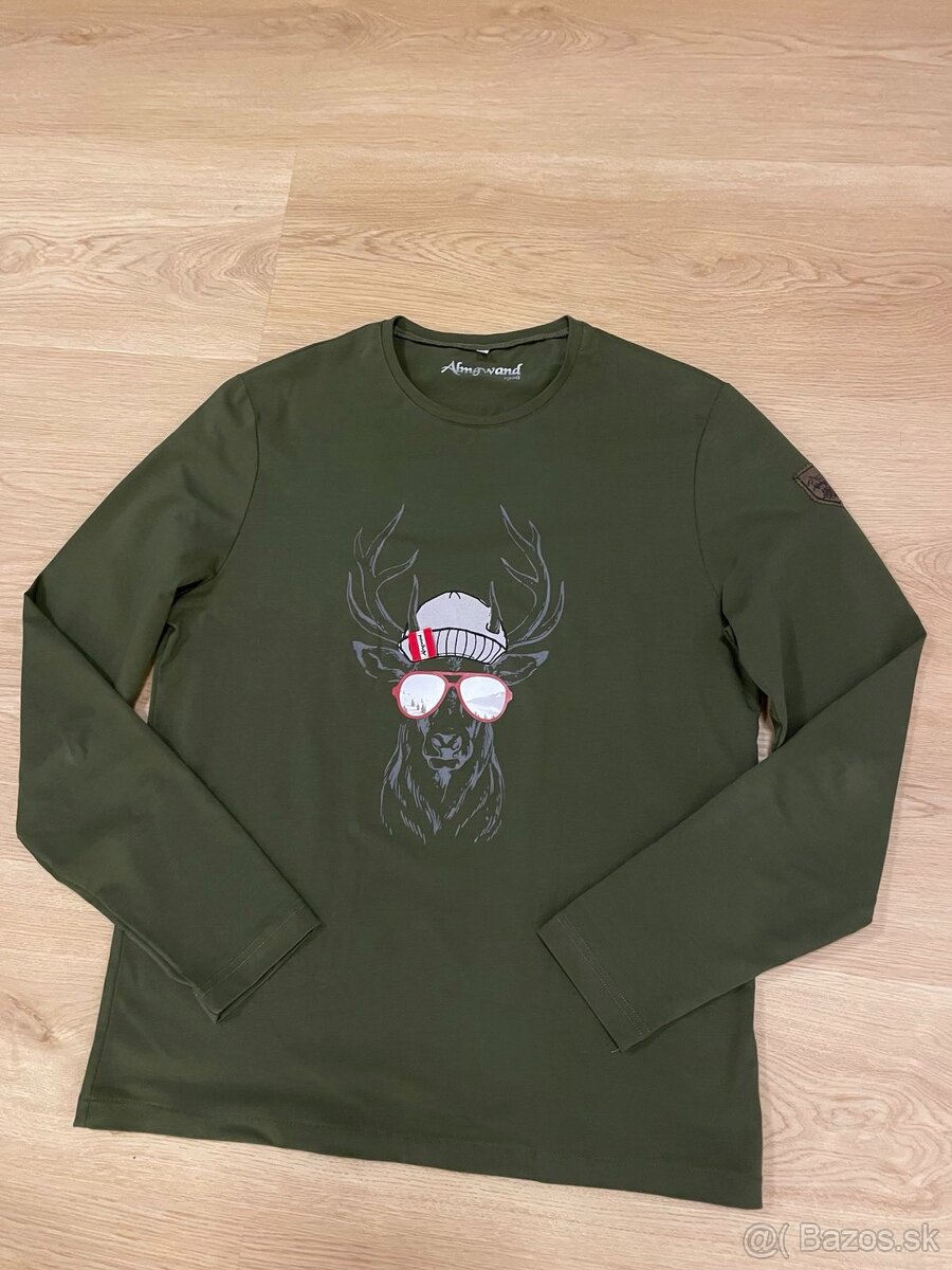 Panske tricka dlhy rukav Tommy Hilfiger a Almgwand vel. M