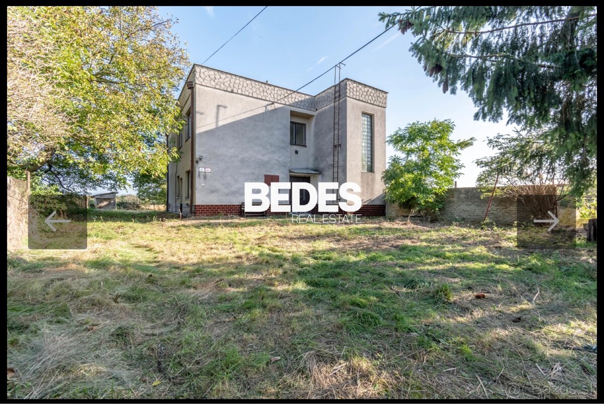 Veľký rodinný dom + pozemok 788m² - Krušovce