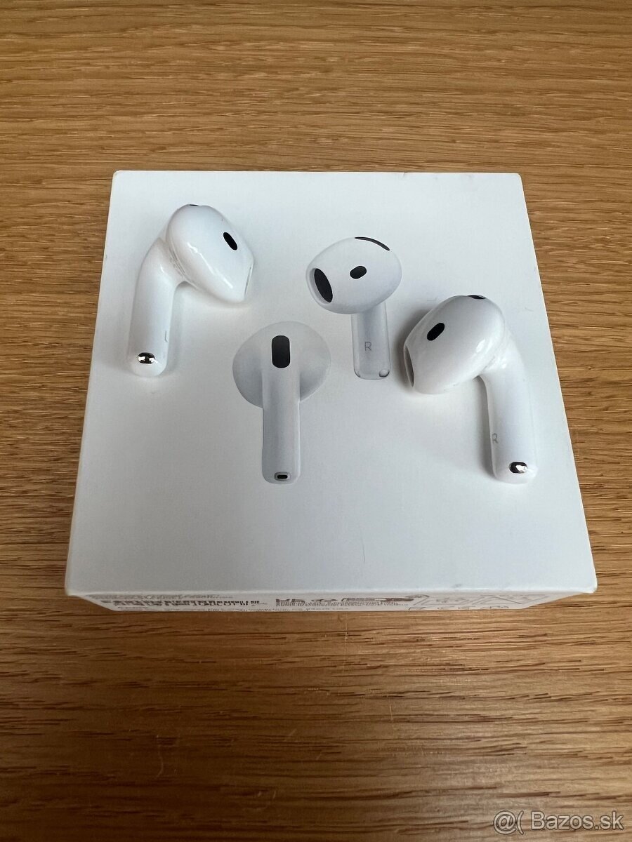 Predám AIRPODS 4 ANC, TOP, ZARUKA, ako NOVÉ