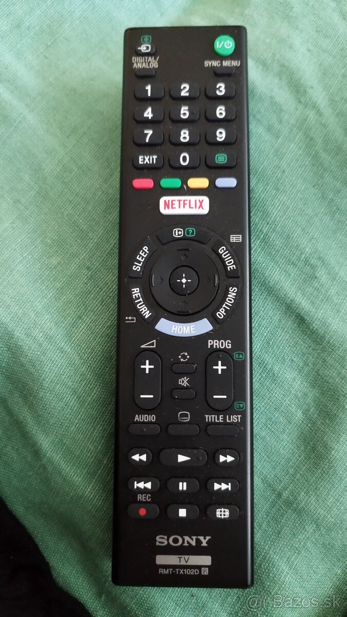 Diaľkový ovládač Sony