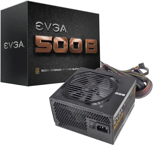 EVGA 500B / PC zdroj 500W, 80 Plus Bronze
