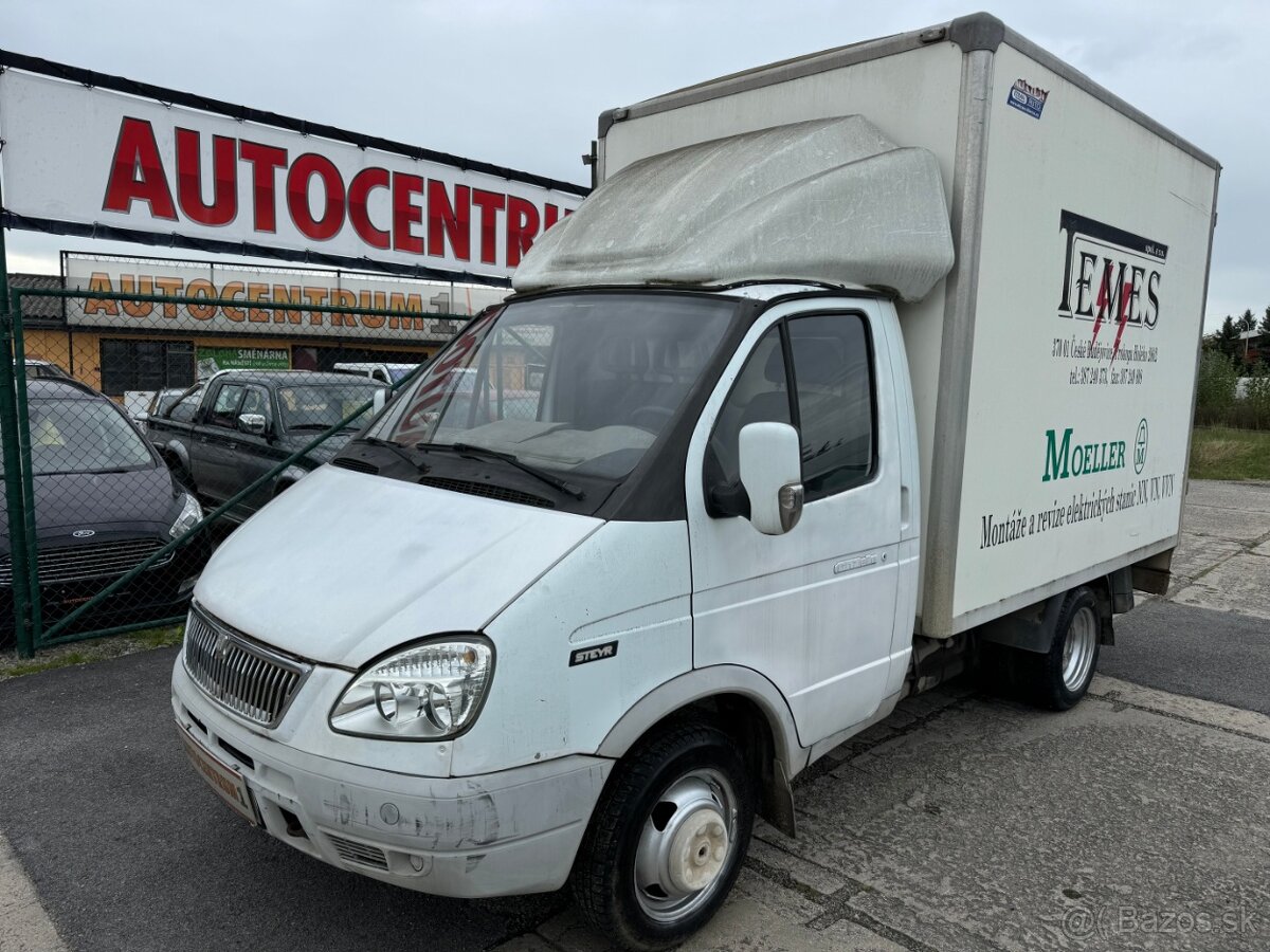 GAZ, GAZELLE 2,2TD Skříň + plošina Odpočet DPH