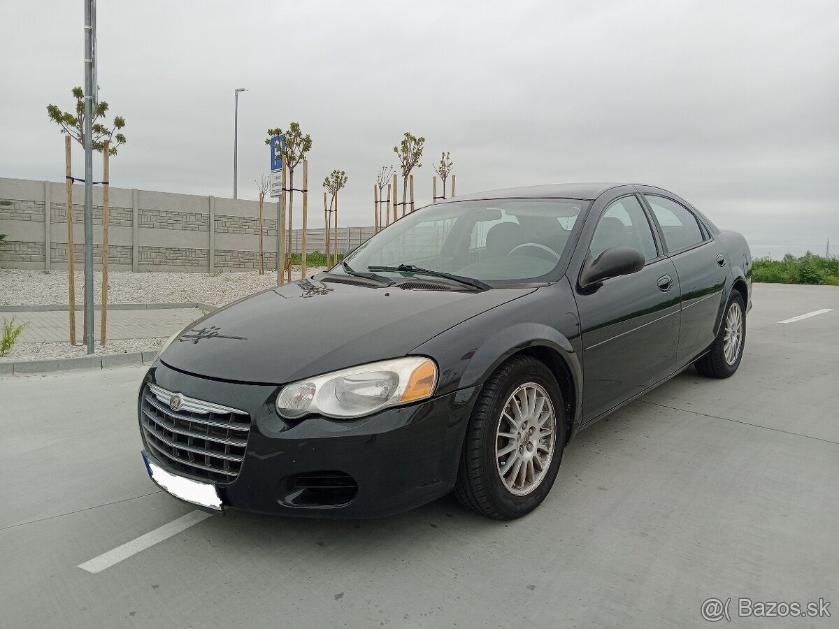 Predám Chrysler Sebring LX 2.4. Benzín+LPG 112 kw rok 2005,
