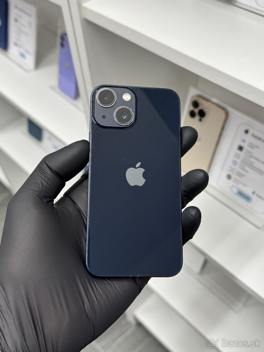ZÁRUKA 2 ROKY / Apple iPhone 13 Mini 128GB Midnight, 100%