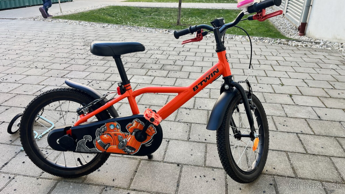 Predám detský bicykel - 16 palcové kolesá