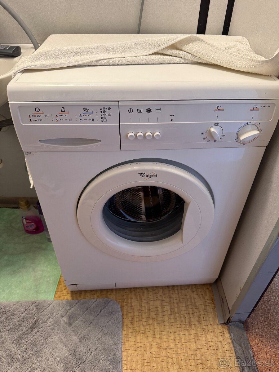 Práčka whirlpool plne funkcna