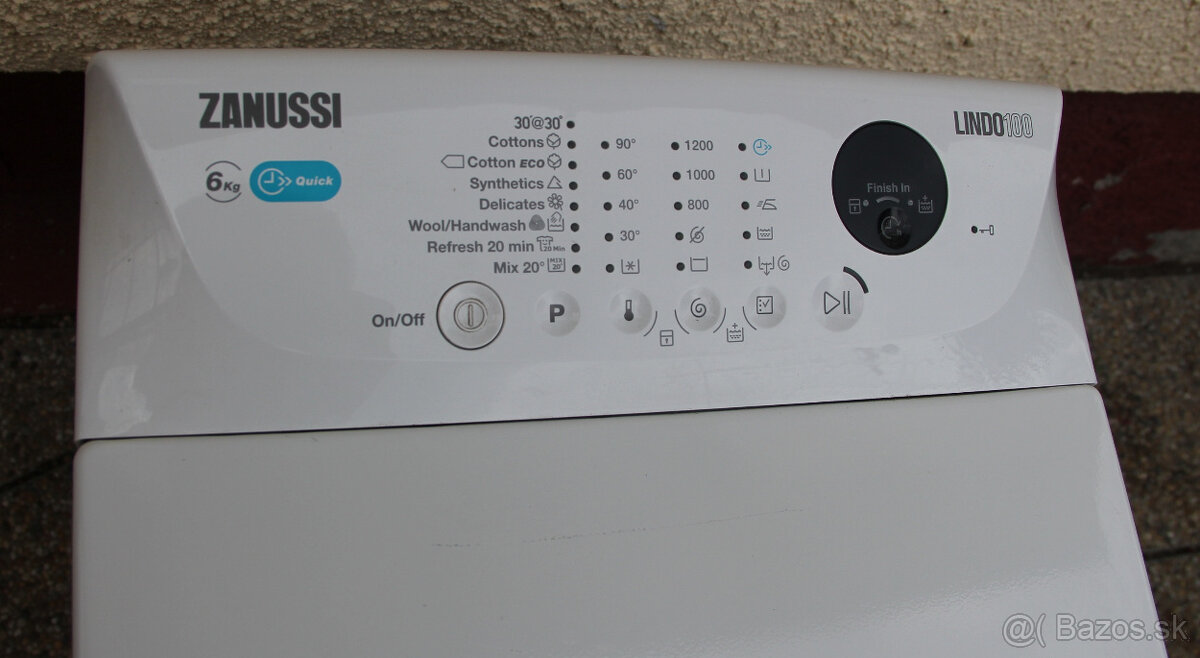 Automatická práčka Zanussi 40 cm 6 kg 1200 ot