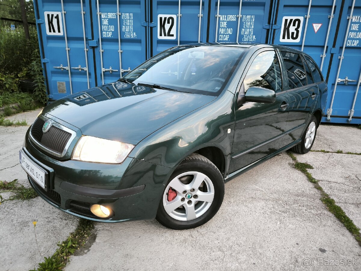 Škoda Fabia combi 1.4 16V 10/2006 164t.km pôvod SR
