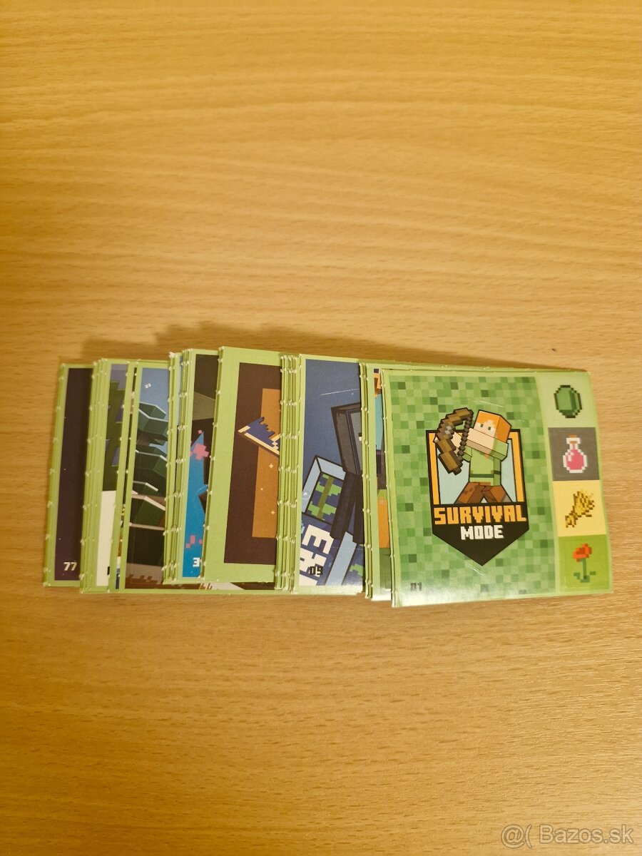 Nalepky coop jednota Minecraft, sada