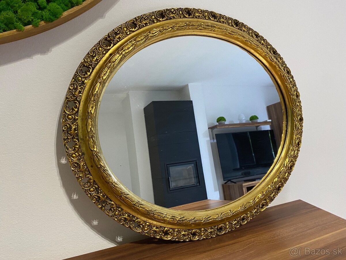 Zrkadlo, 60 cm, drevo