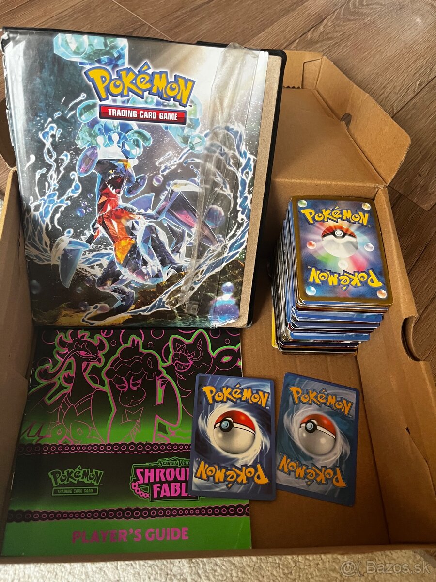 Karty pokemon viac ako 200 kusov