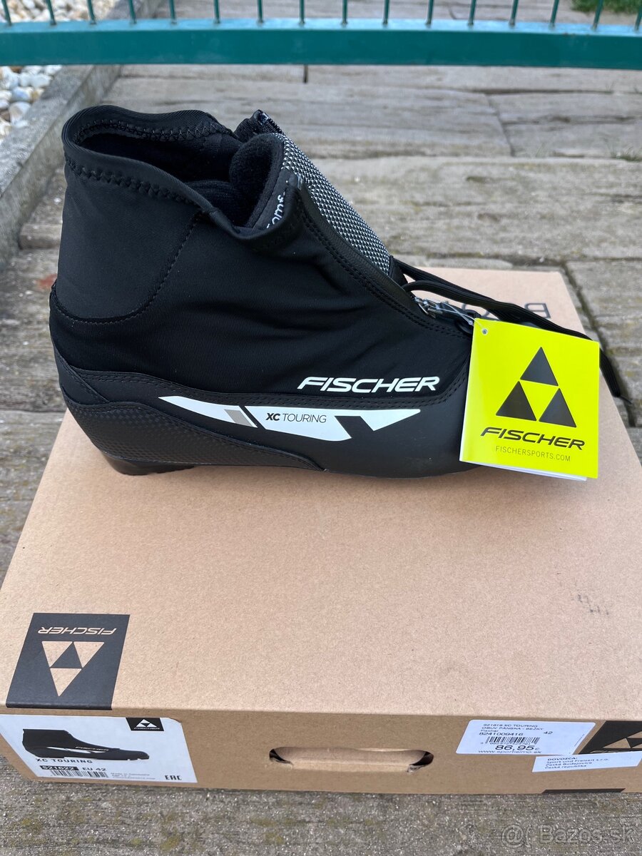 pánske topánky na bežky FISCHER XC TOURING NOVÉ/NEPOUŽITÉ