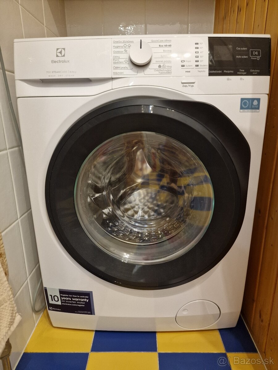 Práčka so sušičkou ELECTROLUX 700 DualCare EW7W2682C