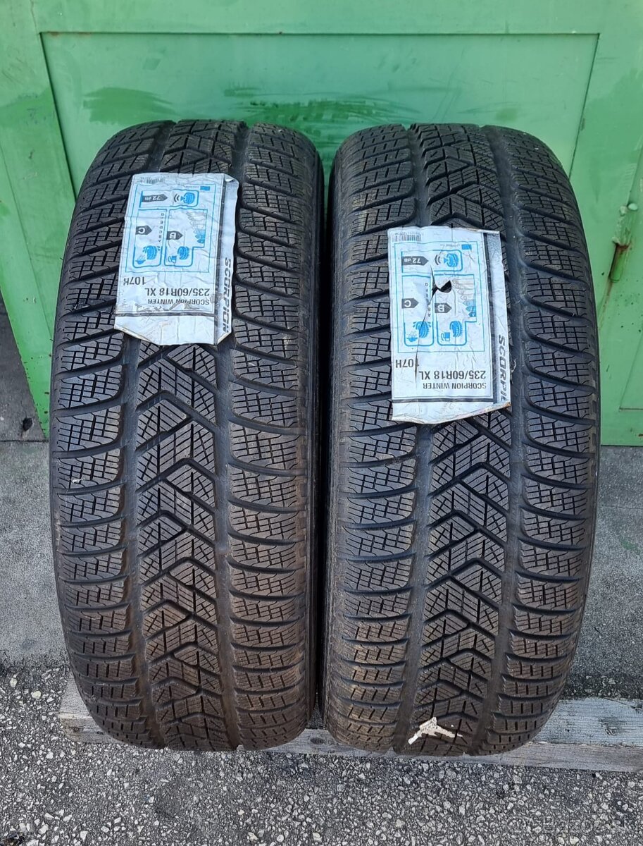 Zimné pneumatiky Pirelli 235/60R18