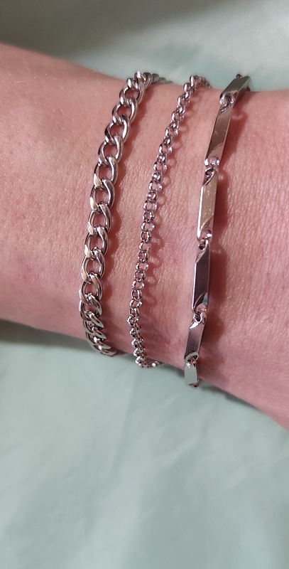 pánske náramky chir.ocel 3 ks