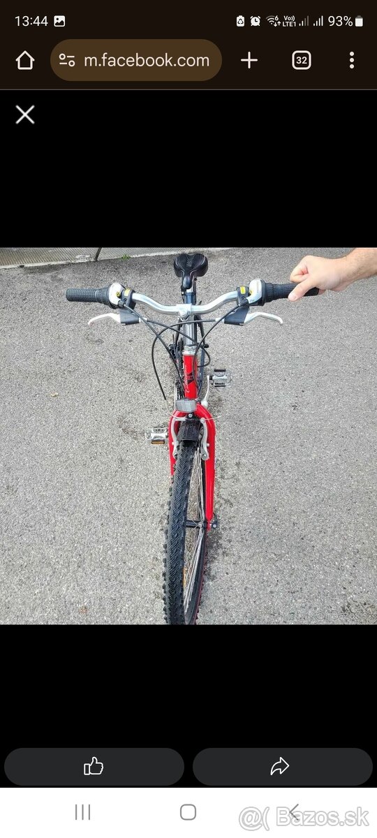 Dámsky bicykel pre výšku 165-175 cm