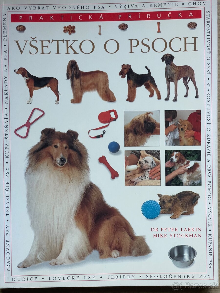 Predam knihy o psoch