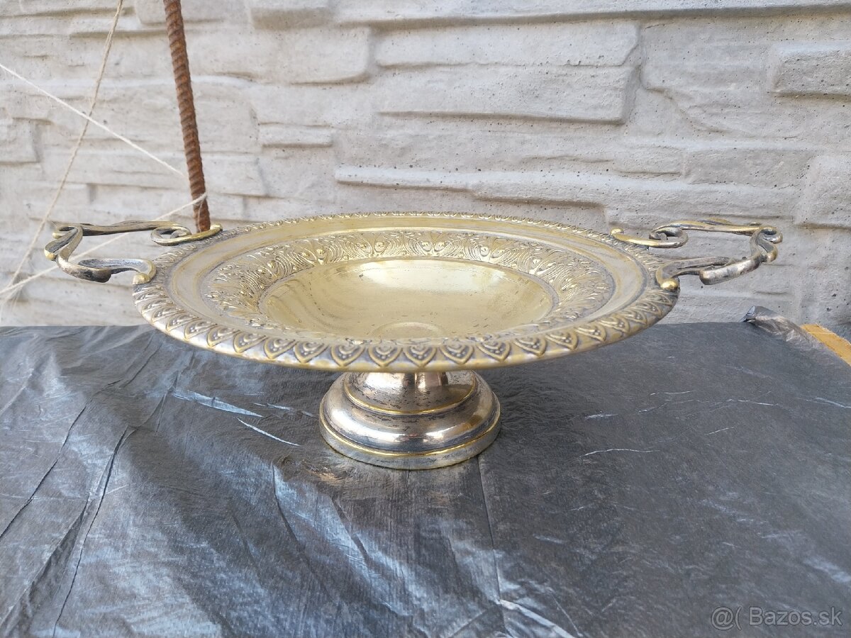 Krasny postriebreny podnos 35€