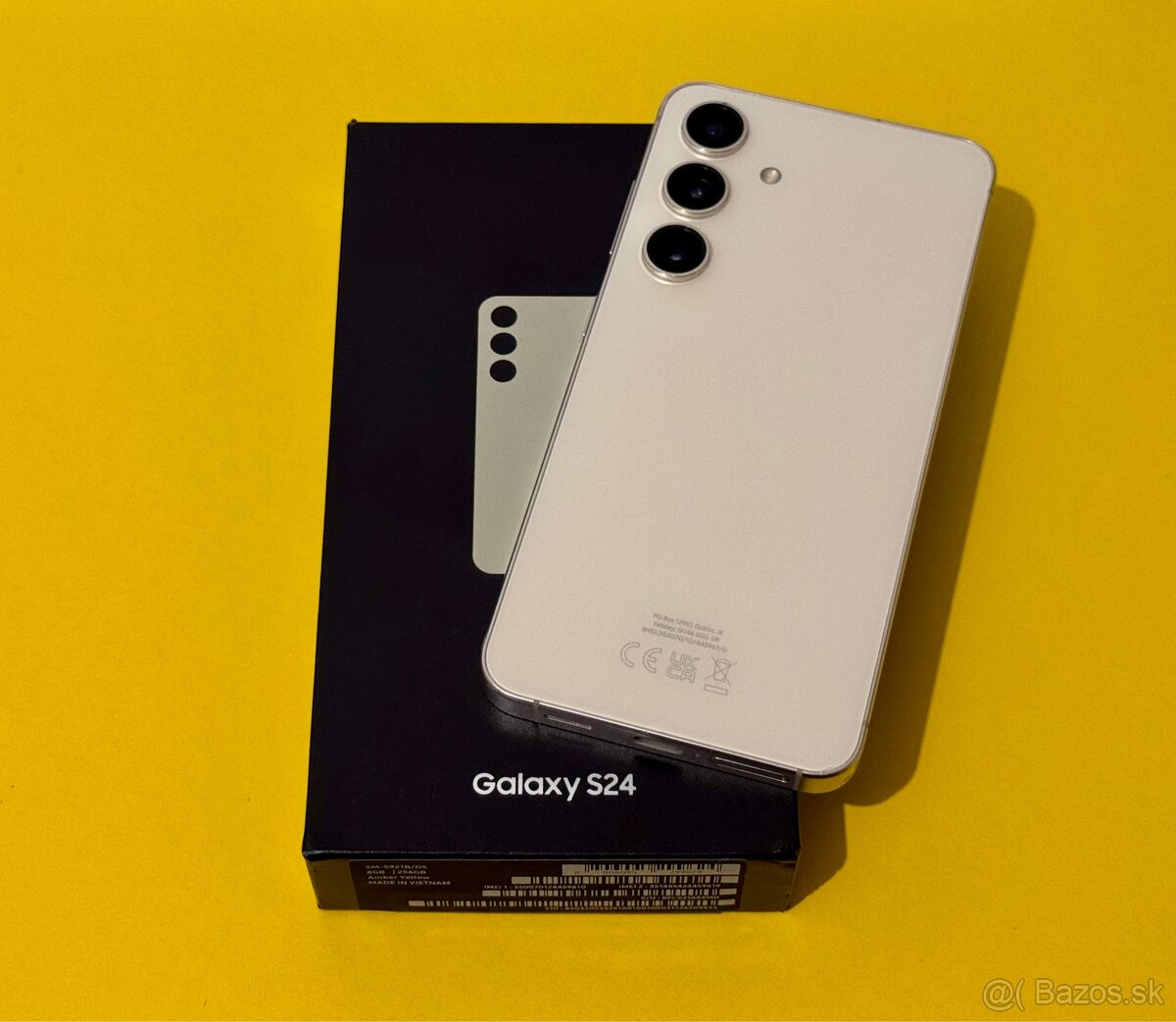 Samsung Galaxy S24, 8/256GB, Yellow/Žltý, Dual SIM