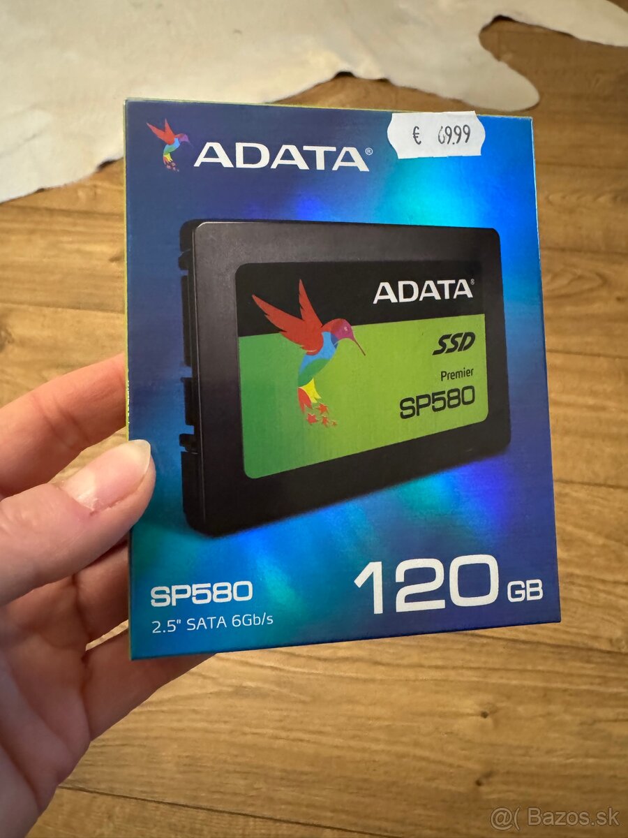 120 GB SSD Disk ADATA nový