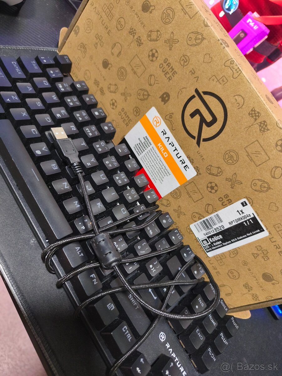 Rapture KILO Outemu Red-čierna