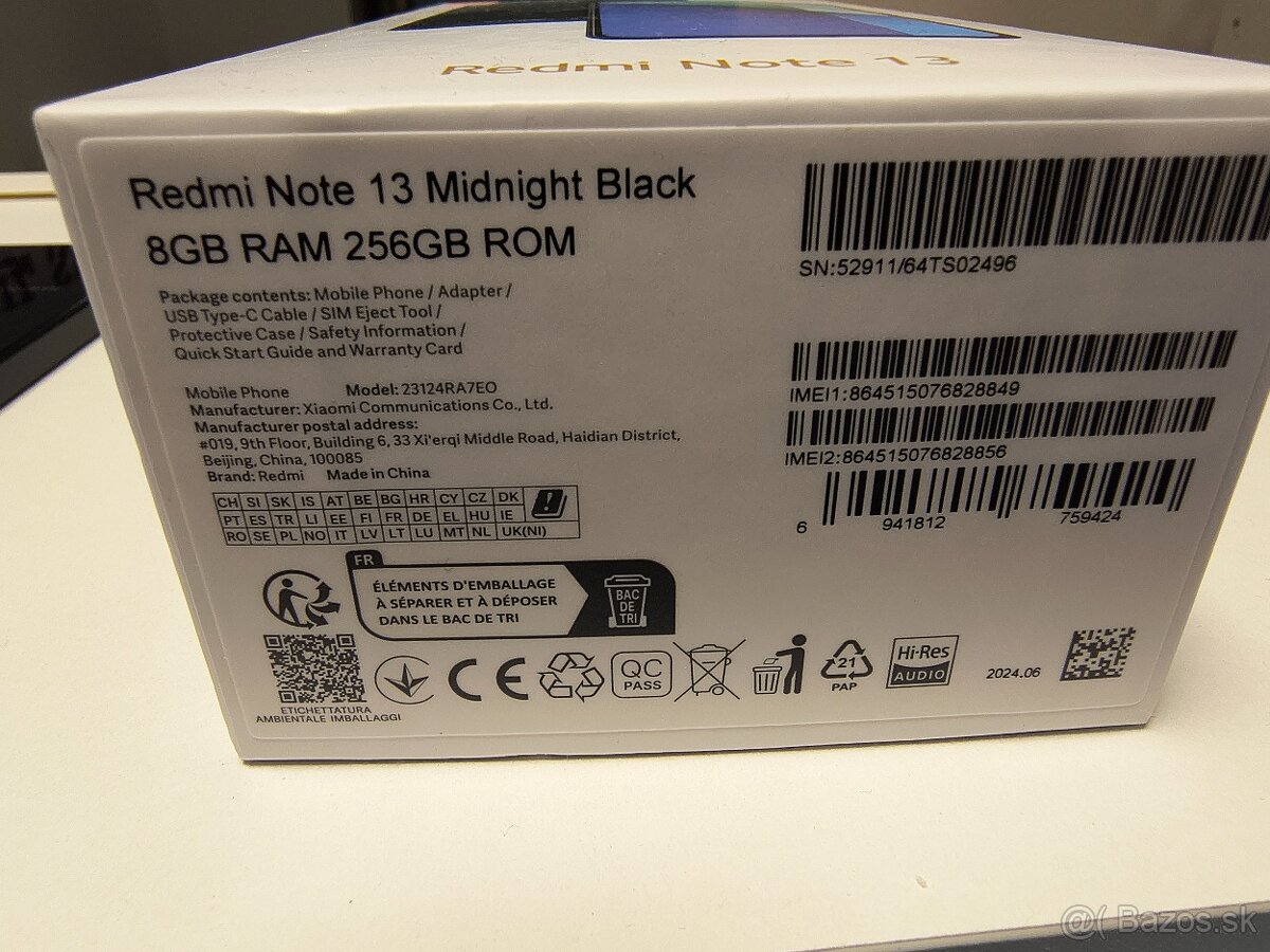 Xiaomi Redmi Note 13 8/256GB