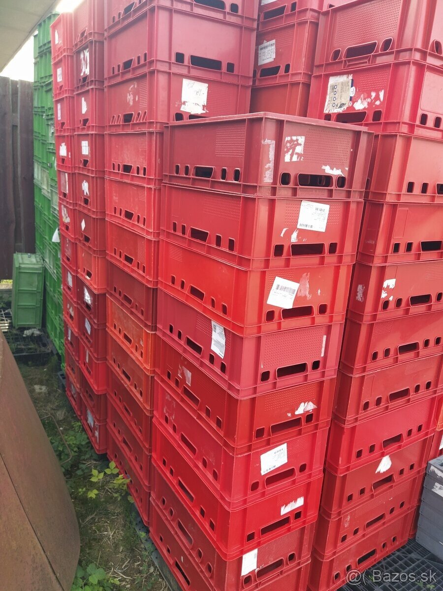Plastové prepravky bednicky