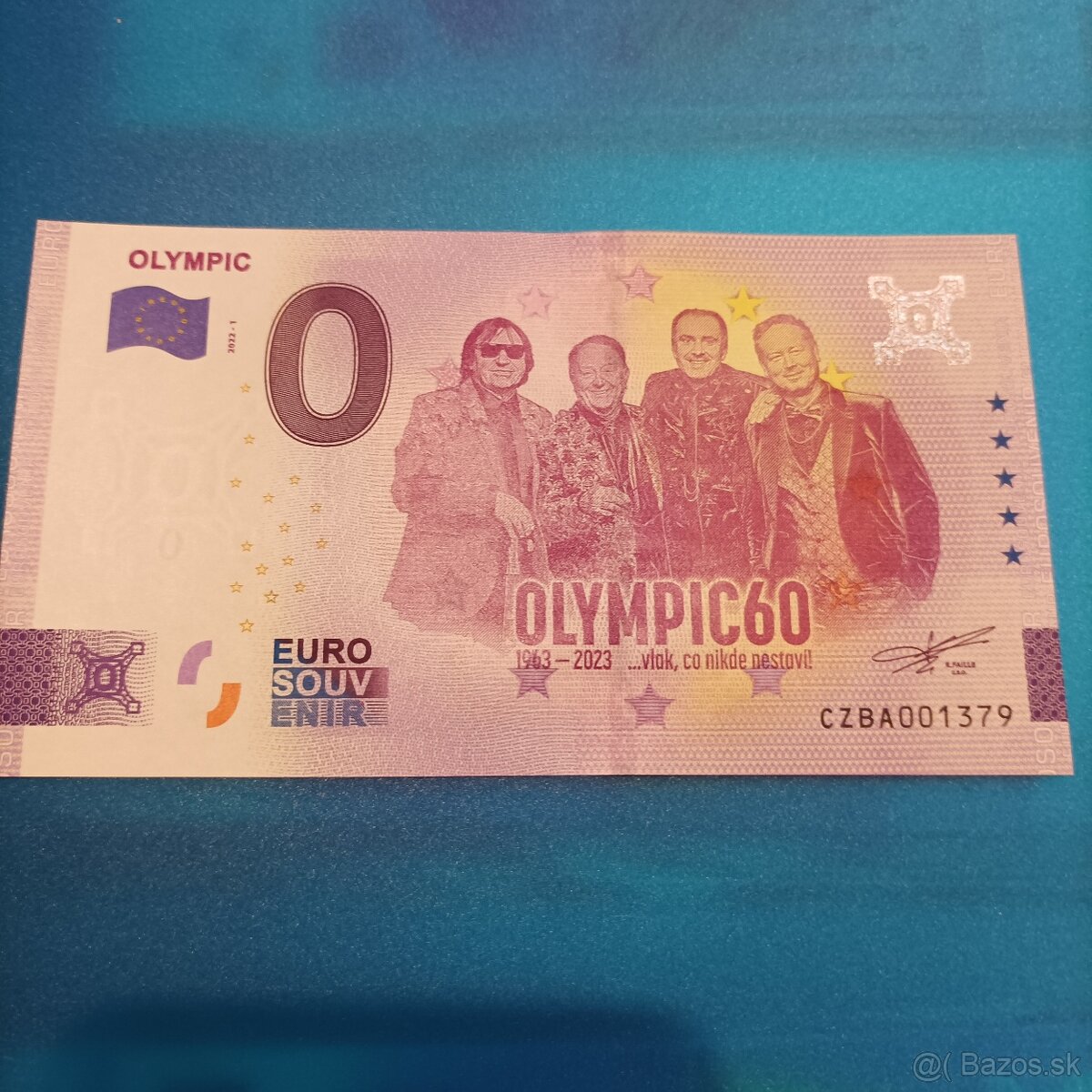 0 euro souvenír Olympic
