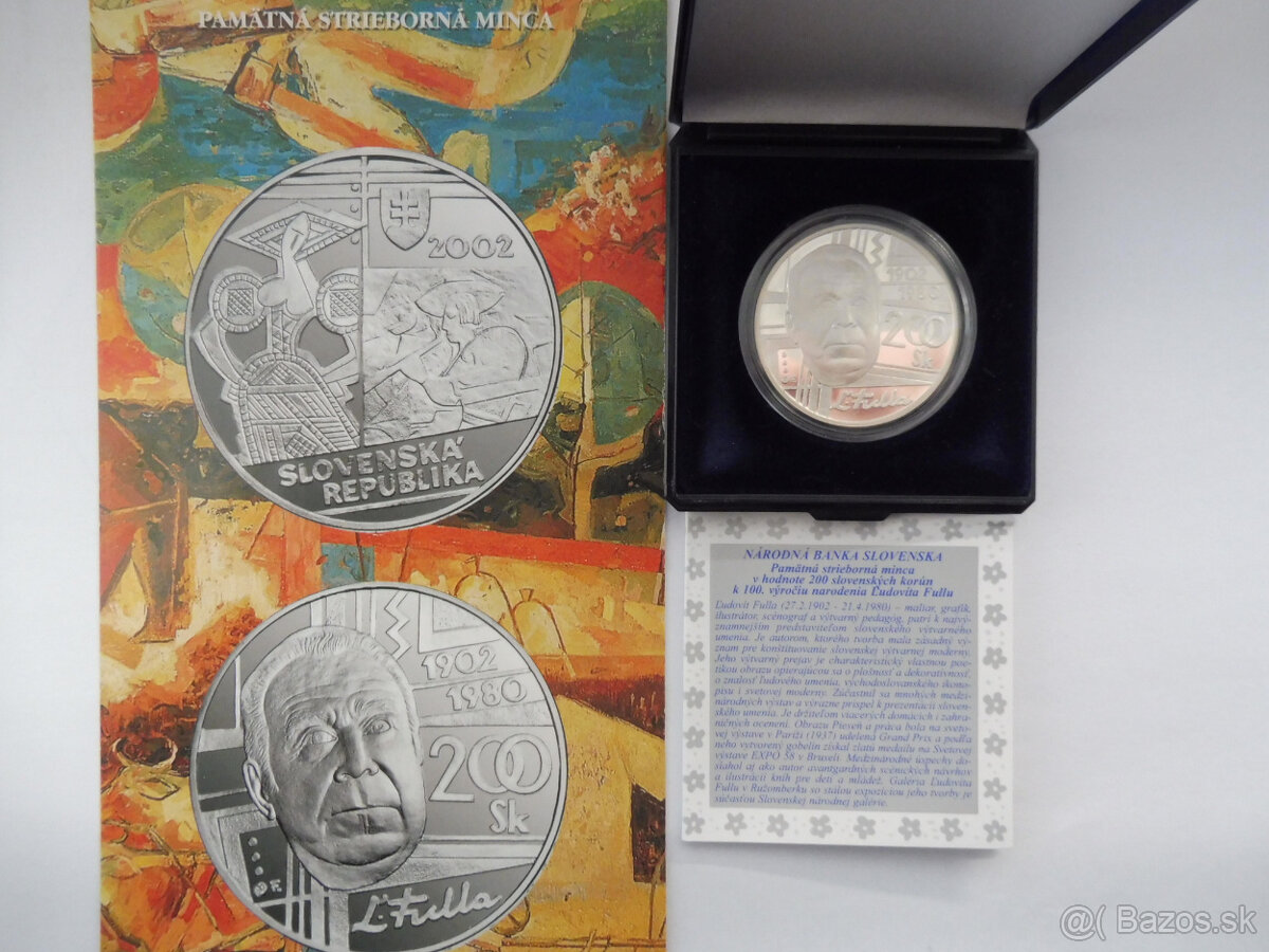 200Sk/2002 Ľ. Fulla, proof