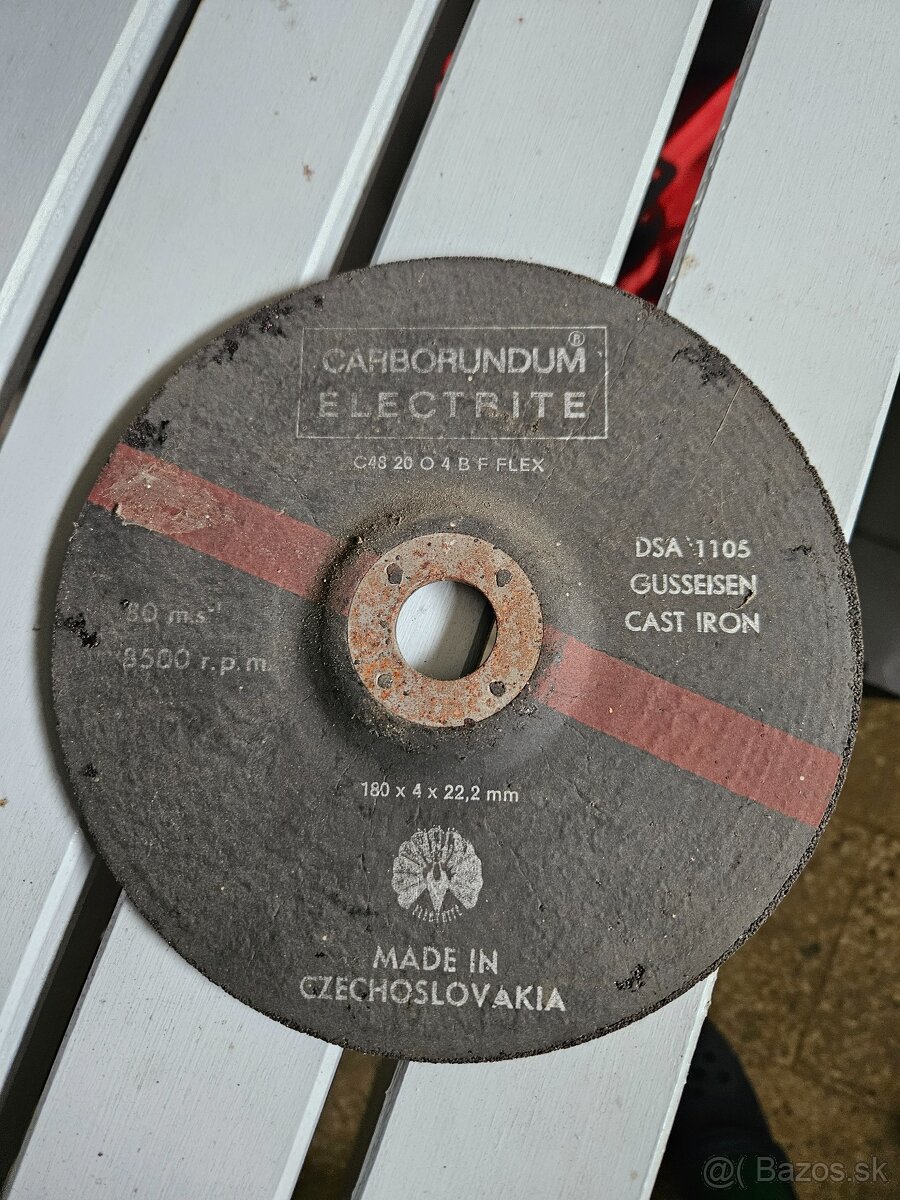 Brusny kotuc a rezne kotuce