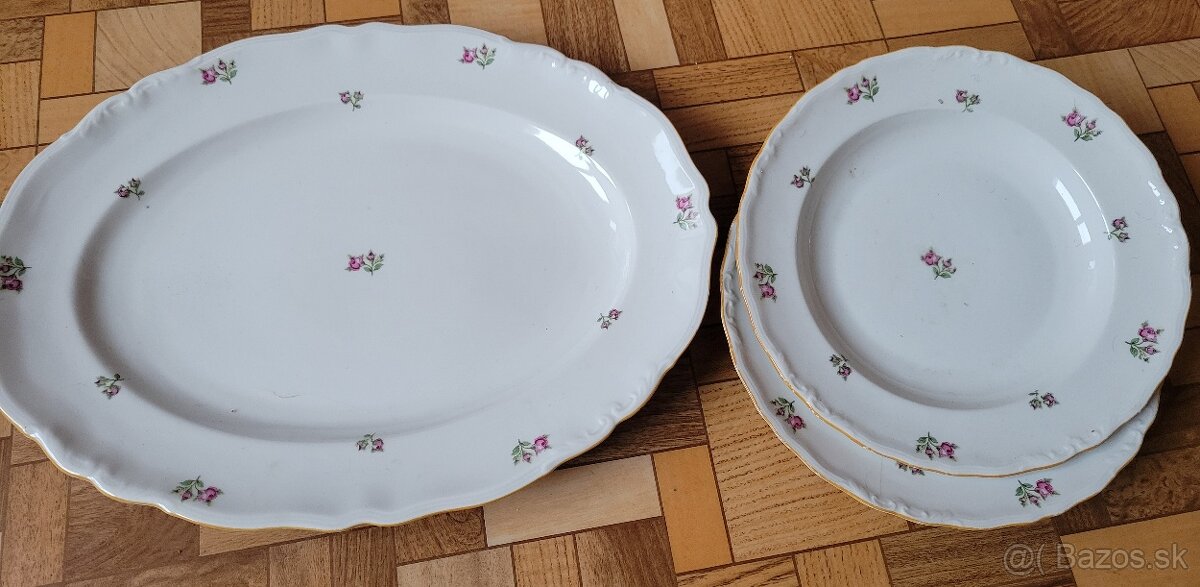 Porcelánové taniere