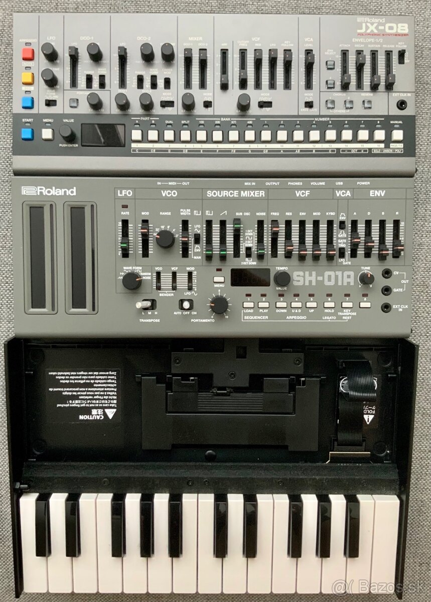 Roland JX08 + SH01A + K25m