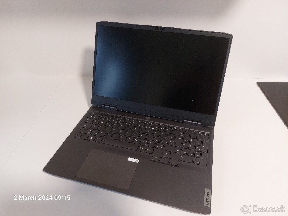 Herný notebook Lenovo, RTX3050, 16gb RAM, i513420H.